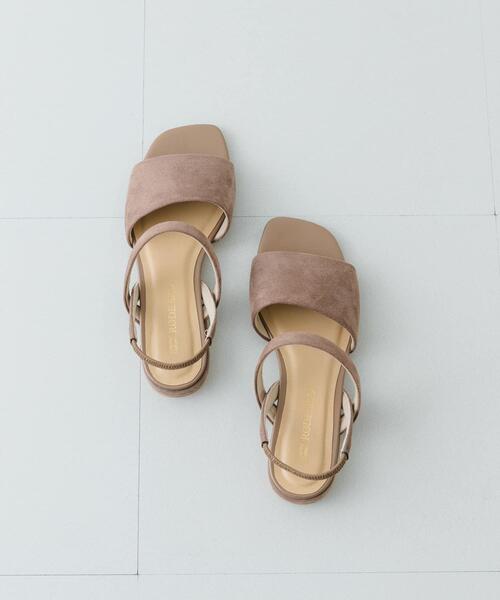 RODE SKO(ロデスコ)の「バックゴムサンダル(サンダル・レディース・ブラック/シルバー/ベージュ系その他・36/37/38)」の2枚目の写真