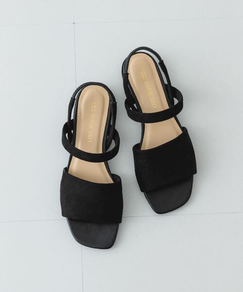 RODE SKO(ロデスコ)の「バックゴムサンダル(サンダル・レディース・ブラック/シルバー/ベージュ系その他・36/37/38)」の11枚目の写真