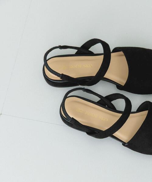 RODE SKO(ロデスコ)の「バックゴムサンダル(サンダル・レディース・ブラック/シルバー/ベージュ系その他・36/37/38)」の13枚目の写真