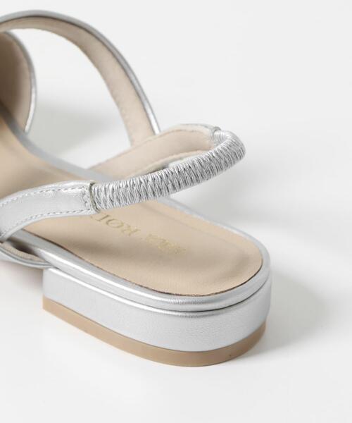 RODE SKO(ロデスコ)の「バックゴムサンダル(サンダル・レディース・ブラック/シルバー/ベージュ系その他・36/37/38)」の19枚目の写真