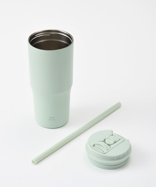 BRUNO（ブルーノ）の「2WAYストロータンブラー L（グラス/マグカップ/タンブラー・レディース・グリーン/パープル/チャコールグレー・ﾌﾘ-）」の7枚目の写真