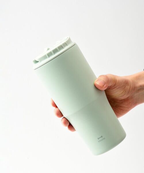 BRUNO（ブルーノ）の「2WAYストロータンブラー L（グラス/マグカップ/タンブラー・レディース・グリーン/パープル/チャコールグレー・ﾌﾘ-）」の8枚目の写真