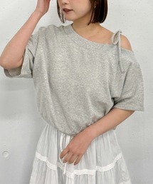 archives | 肩リボンワンショルスウェット(Tシャツ/カットソー)