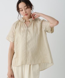 Elura | ドビーストライプブラウス/452428(シャツ/ブラウス)