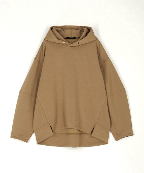 Grand PARK（グランドパーク）の「【セット企画】パーカー＋スカート（ワンピース・レディース・ベージュ/ブラック/杢グレー・FREE）」の4枚目の写真