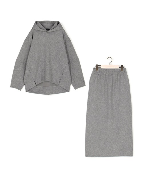 Grand PARK（グランドパーク）の「【セット企画】パーカー＋スカート（ワンピース・レディース・ベージュ/ブラック/杢グレー・FREE）」の17枚目の写真