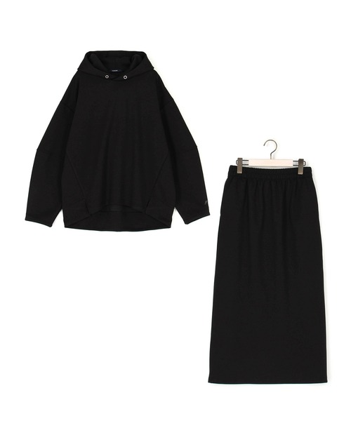 Grand PARK（グランドパーク）の「【セット企画】パーカー＋スカート（ワンピース・レディース・ベージュ/ブラック/杢グレー・FREE）」の16枚目の写真