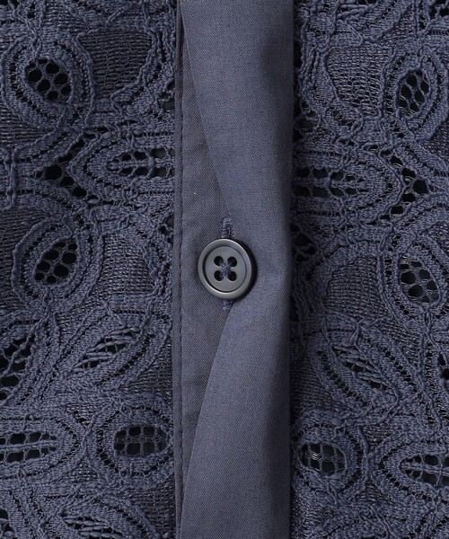 セール】フラワータイルレース ブラウス（シャツ/ブラウス）｜自由区