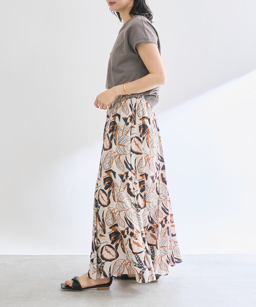 RIVE DROITE（リヴドロワ）の「【汗染み防止/ON・OFF兼用】ガードスウェットフレンチTee（Tシャツ/カットソー・レディース・グレー系その他/ピンク/オフホワイト・FREE）」の21枚目の写真