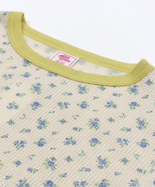 JEMORGAN(ジェーイーモーガン)の「JEMORGAN 花柄クレリック クルー(Tシャツ/カットソー・レディース・ピンク/ラベンダー/ブルー・FREE)」の12枚目の写真