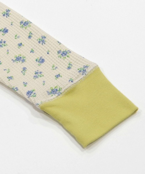 JEMORGAN(ジェーイーモーガン)の「JEMORGAN 花柄クレリック クルー(Tシャツ/カットソー・レディース・ピンク/ラベンダー/ブルー・FREE)」の13枚目の写真