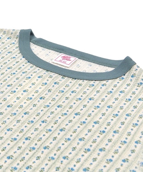 JEMORGAN(ジェーイーモーガン)の「JEMORGAN 花柄クレリック クルー(Tシャツ/カットソー・レディース・ピンク/ラベンダー/ブルー・FREE)」の9枚目の写真
