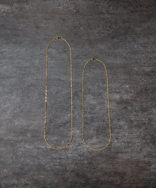 THEFT(セフト)の「THEFT セフト / K18GP FIGARO CHAIN NECKLACE シルバー925フィガロチェーンネックレス 50cm 18金コーティング(ネックレス・メンズ・ゴールド・50cm)」の12枚目の写真