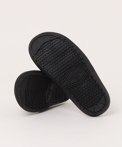 ISLAND SLIPPER（アイランドスリッパ）の「アイランドスリッパ /PB705BH BLACK / レザーシャワーサンダル（サンダル・メンズ・ブラック・5/6/7/8/9/10/11）」の3枚目の写真