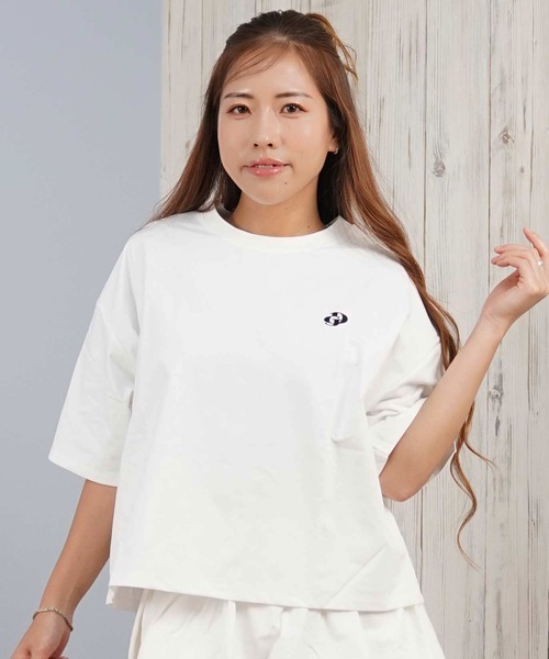 GYDA（ジェイダ）の「GYDA/ジェイダ UVケア ラッシュガード 半袖ラッシュ バルーンバニー 404630（Tシャツ/カットソー・レディース・ブラック/ミント/パープル/ホワイト・M）」の6枚目の写真