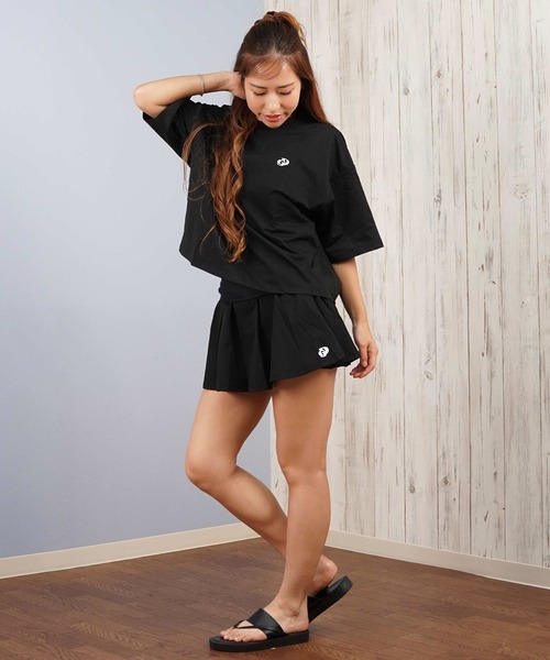 GYDA（ジェイダ）の「GYDA/ジェイダ UVケア ラッシュガード 半袖ラッシュ バルーンバニー 404630（Tシャツ/カットソー・レディース・ブラック/ミント/パープル/ホワイト・M）」の15枚目の写真