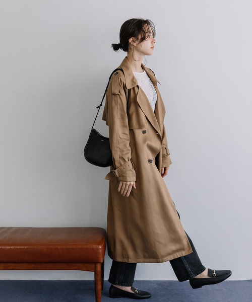 Beau're（ヴュレ）の「BEAURE Just Size Mini ポシェット（ショルダーバッグ・レディース・ベージュ/ブラック/オレンジ・FREE）」の22枚目の写真