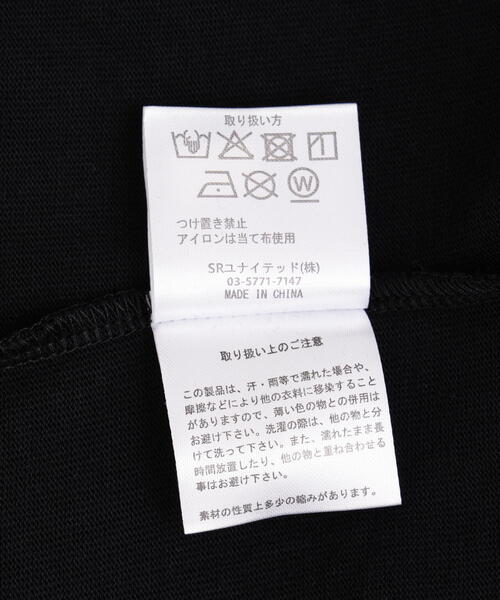 A4A（エーフォーエー）の「A4A/エーフォーエー/SST GENERATER（Tシャツ/カットソー・レディース・ブラック/ホワイト・M/L/S）」の11枚目の写真