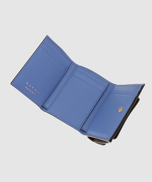【良品】MARNI マルニ　三つ折り財布 楽天市場】マルニ 財布 三つ折り ミニ財布 レディース ブランド