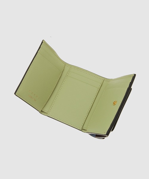 MARNI（マルニ）の「MARNI BIG LOGO / 3つ折り財布（財布・レディース・オリーブ系/ワイン系/ブルー系その他/ブルー系その他2/ピンク系その他・ONE SIZE）」の15枚目の写真