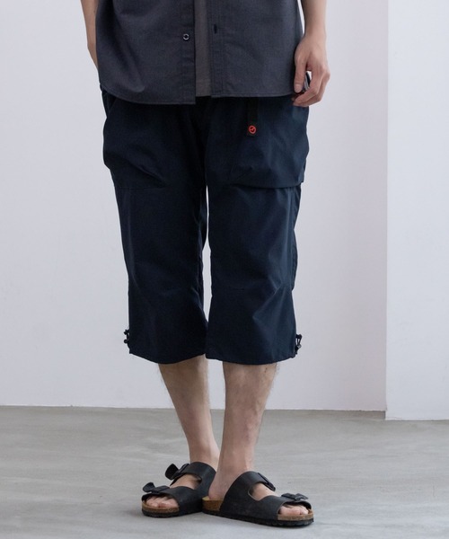 OUTDOOR ポリストレッチ ワーククライミングクロップドパンツ【撥水