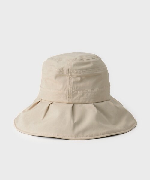 OPAQUE.CLIP（オペークドットクリップ）の「2WAYギャザーハット（ハット・レディース・ライトグレー/ブラック/ベージュ・00）」の9枚目の写真