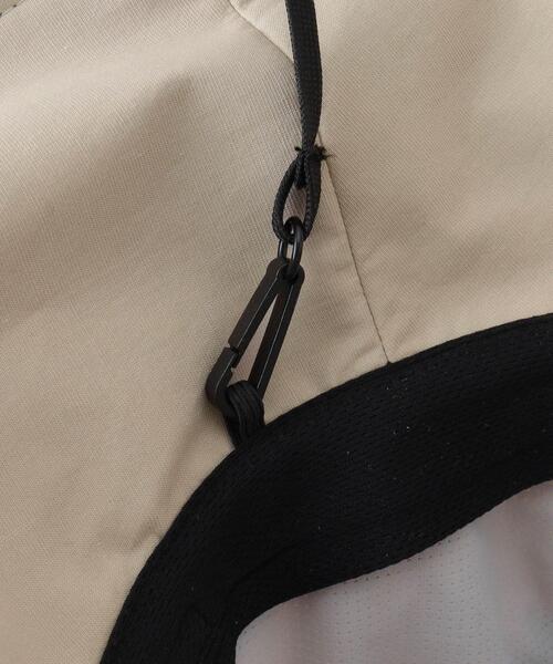 OPAQUE.CLIP（オペークドットクリップ）の「2WAYギャザーハット（ハット・レディース・ライトグレー/ブラック/ベージュ・00）」の5枚目の写真