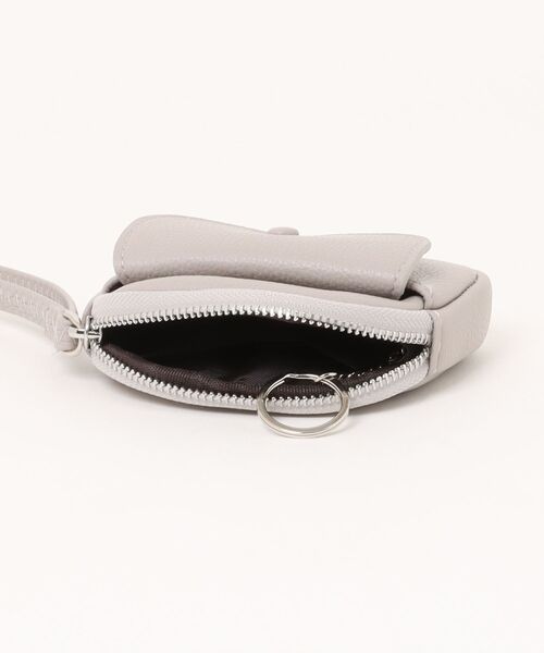 セール】【 Port / ポート 】 キーチェーン付き コンパクト フラット