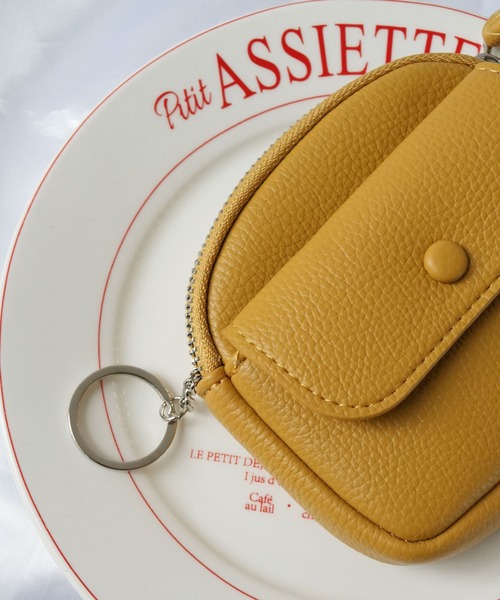 きゃんべる♥フラットポーチオーダー品 キャンバスL字ファスナーフラットポーチ（S）[MARKLESS STYLE TP