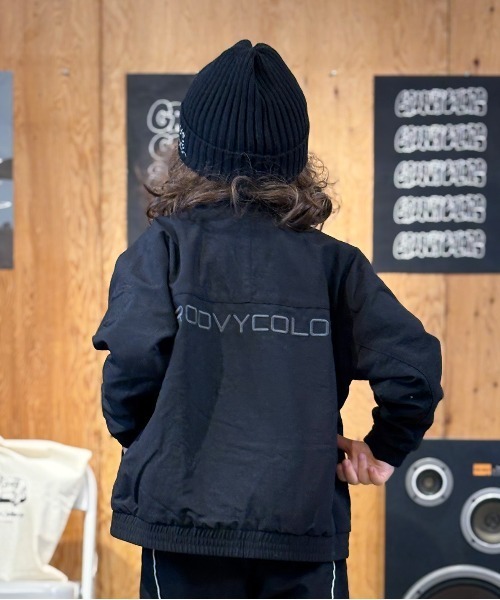GROOVY COLORS(グルービーカラーズ)の「Nylon Tusser Zip Jacket(その他アウター・キッズ・ブラック・115/125)」の3枚目の写真