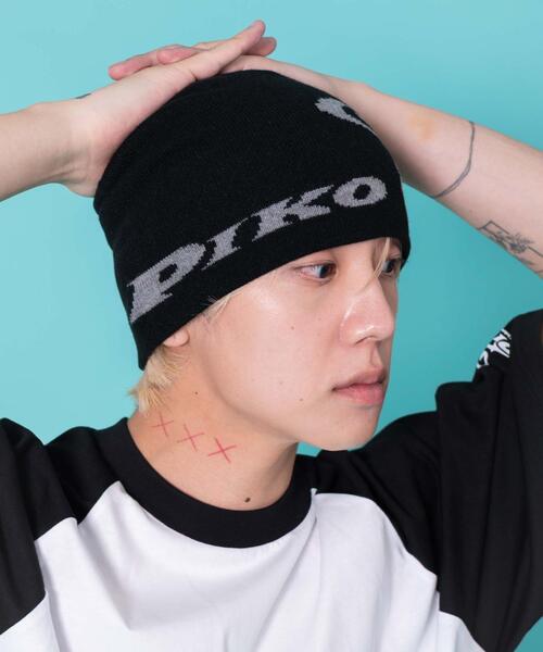 Piko(ピコ)の「∴WEGO/PIKO別注シングルニットワッチ(ニットキャップ/ビーニー・レディース・ブラック/オフホワイト/ブラウン・FREE)」の5枚目の写真
