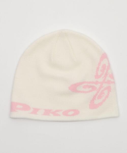 Piko(ピコ)の「∴WEGO/PIKO別注シングルニットワッチ(ニットキャップ/ビーニー・レディース・ブラック/オフホワイト/ブラウン・FREE)」の7枚目の写真