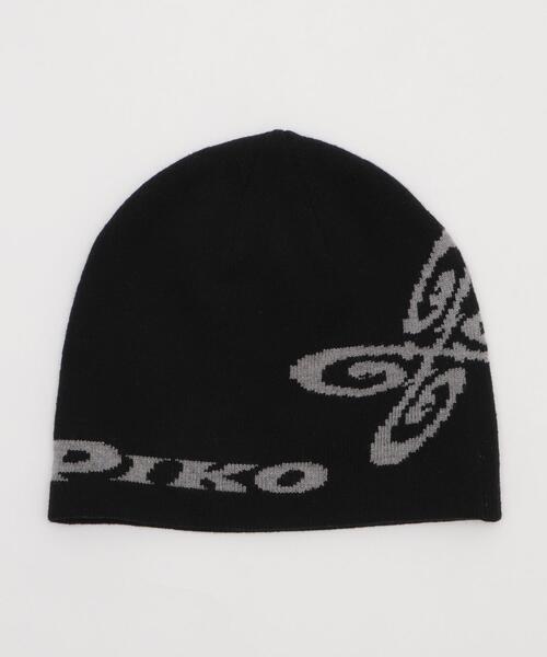 Piko(ピコ)の「∴WEGO/PIKO別注シングルニットワッチ(ニットキャップ/ビーニー・レディース・ブラック/オフホワイト/ブラウン・FREE)」の9枚目の写真