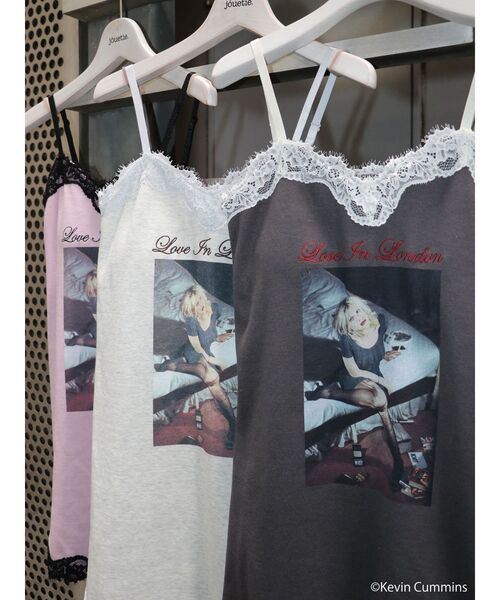 jouetie（ジュエティ）の「【KevinCummins×jouetie】レースキャミワンピース（ワンピース・レディース・ピンク/アイボリー/ブラック・MEDIUM）」の10枚目の写真