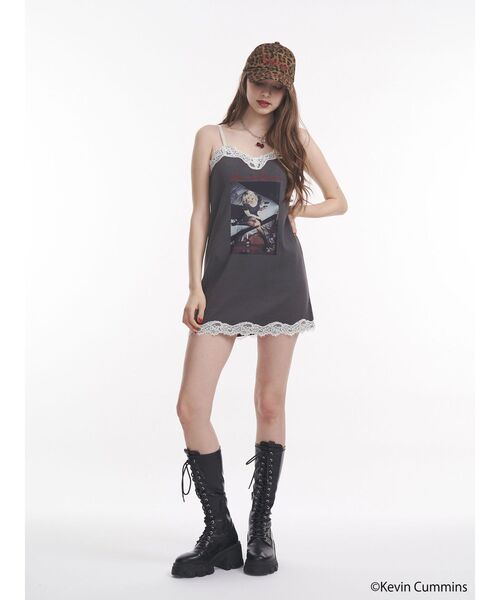 jouetie キャミワンピ セール】シャーリングキャミワンピース（ワンピース）｜jouetie