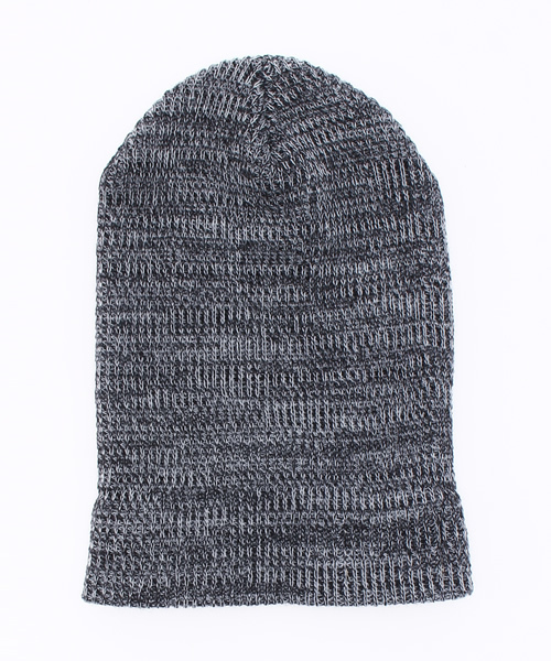 VENCEEXCHANGE（ヴァンスエクスチェンジ）の「ピス付ニットワッチ              （ニットキャップ/ビーニー・レディース・ネイビー/コーラル/ブラック/グレー/ロイヤルブルー/ピンク・FREE）」の8枚目の写真