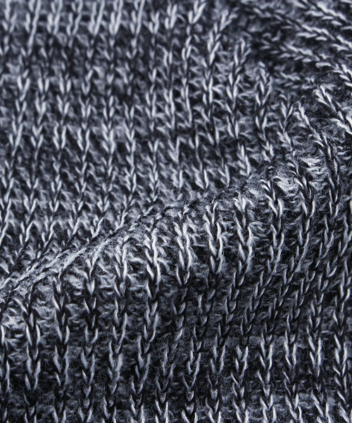 VENCEEXCHANGE（ヴァンスエクスチェンジ）の「ピス付ニットワッチ              （ニットキャップ/ビーニー・レディース・ネイビー/コーラル/ブラック/グレー/ロイヤルブルー/ピンク・FREE）」の11枚目の写真