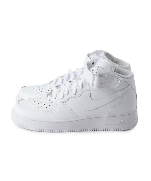 NIKE（ナイキ）の「＜NIKE（ナイキ）＞ AIR FORCE 1 MID 07/スニーカー（スニーカー・メンズ・ホワイト/ブラック・28cm/27.5cm/26.5cm）」の4枚目の写真