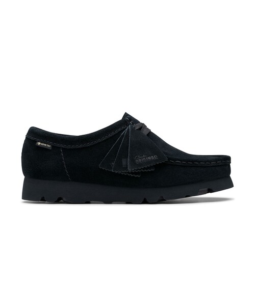 Clarks Originals GORE-TEX ブラック モカシン Clarks クラークス ブーツ CLARKS メンズ 男性用 トーヒル ハイ