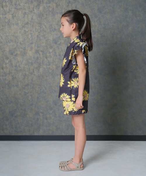 SHISKY（シスキー）の「ICE FABRIC 接触冷感　綿タッチ　フリル甚平　ジンベイ（浴衣・キッズ・ネイビー/ブルー系その他/パープル系その他/グレー系その他/ホワイト系その他/パープル系その他2・110/120/130/140/150/160）」の18枚目の写真