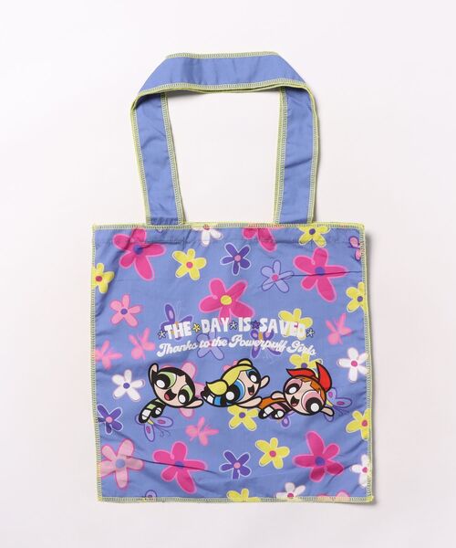 パワーパフガールズ　トートバッグ パワーパフガールズ 推し活トートバッグ ブラック パワパフ