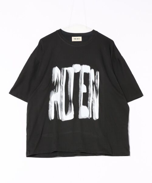 THE HITSS（ヒッツ）の「グラフィティ ロゴプリント オーバーサイズTシャツ（Tシャツ/カットソー・メンズ・ホワイト/ブラウン/ブラック・FREE）」の17枚目の写真