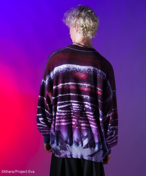 超レア新品タグ付HAREエヴァンゲリオン コラボ A.T.フィールドカーディガン HARE（ハレ）の「【エヴァンゲリオンコラボ】A.T.フィールド