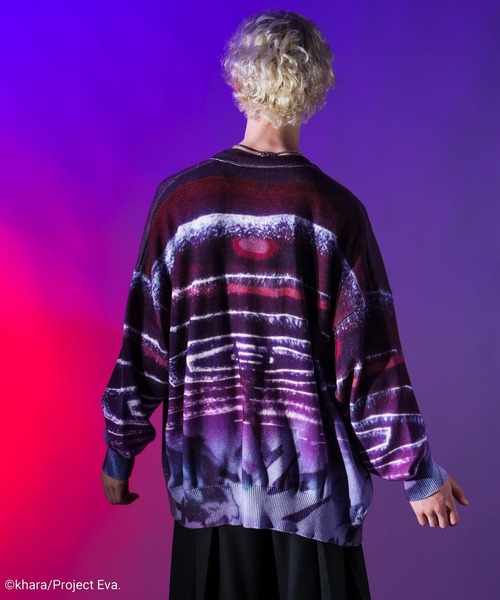 新品　【エヴァンゲリオンコラボ】A.T.フィールドカーディガン HARE（ハレ）の「【エヴァンゲリオンコラボ】A.T.フィールド