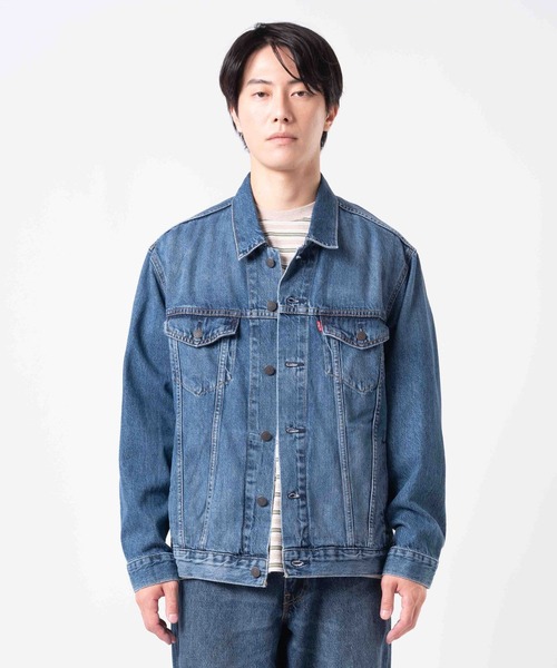 LEVI'S リラックスフィット デニムジャケット S セール】Levi's/リーバイス リラックスフィット トラッカー