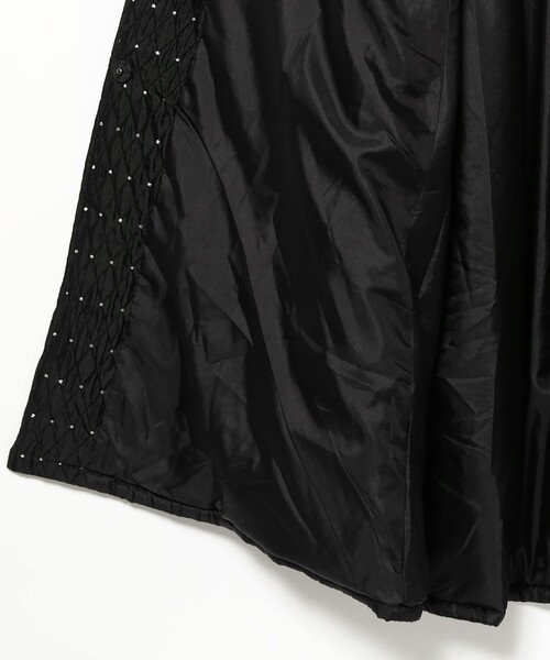 CAROLINA GLASER(カロリナ グレイサー)の「ラメドット フリルコート(その他アウター・レディース・ブラック/シルバー・ONE SIZE)」の12枚目の写真