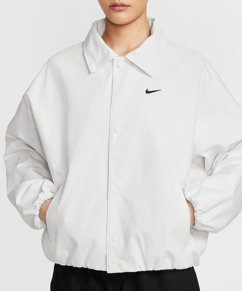【定価10万円】【新品・タグ付き】COACH カットワーク 白 ブルゾン S セール】NIKE WMNS NSW STREET WVN COACH JKT HV1969-010（ブルゾン