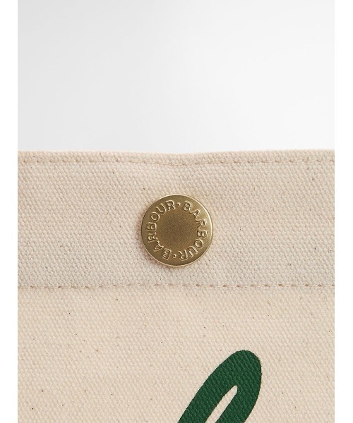 Barbour(バブアー)の「Scriptロゴトートバッグ(トートバッグ・メンズ・ベージュ・ONE SIZE)」の7枚目の写真