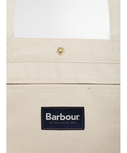 Barbour(バブアー)の「Scriptロゴトートバッグ(トートバッグ・メンズ・ベージュ・ONE SIZE)」の8枚目の写真