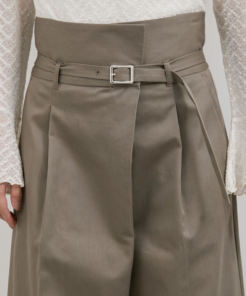 VIS（ビス）の「【洗える】2WAYラップデザインパンツ（その他パンツ・レディース・ブラック/グリーン系その他2・M/S）」の15枚目の写真